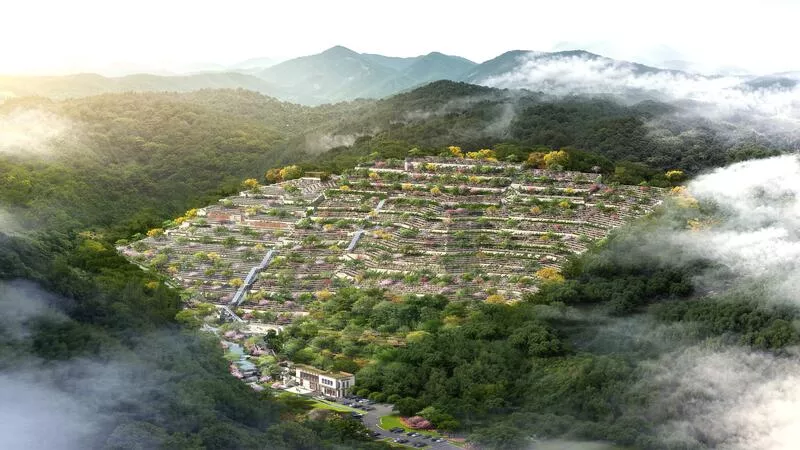 瞿溪柳岙山城市公益性公墓-生态节地公墓设计案例
