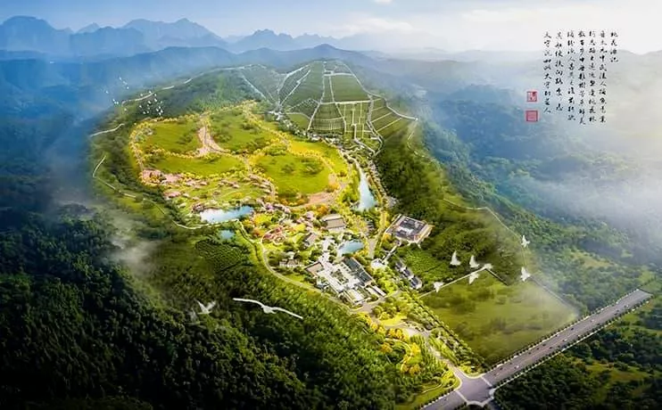 杭州禾禾殡葬设计 公墓陵园设计效果图